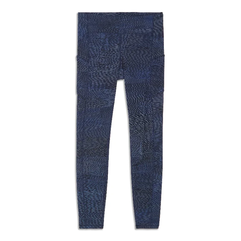 polyester indigo pants -Speed Up Legging - Resale