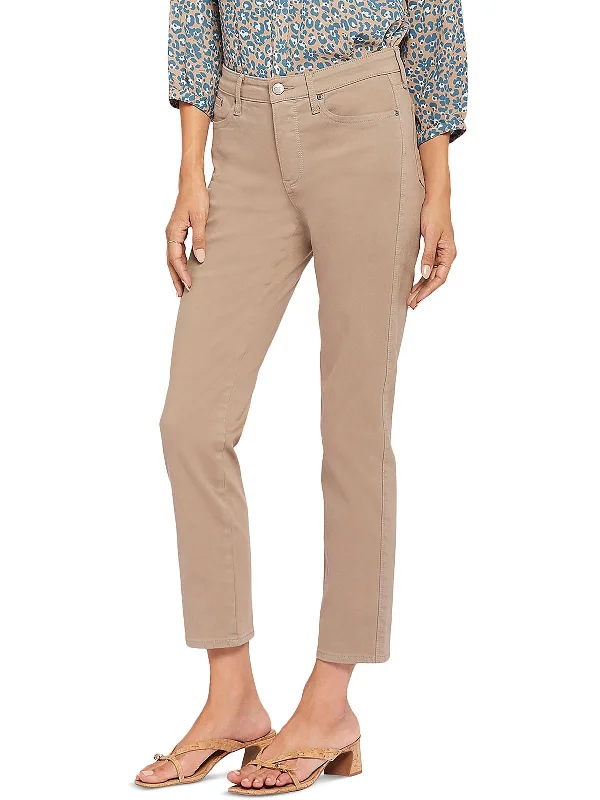 office blue pants -Stella Womens High Rise a Ankle Jeans