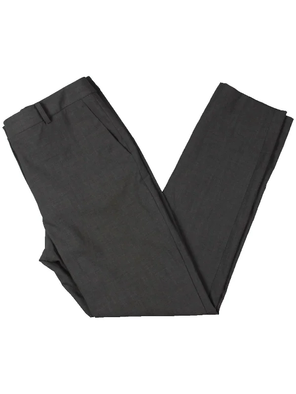 tailored black pants -Womens Fixed Waist Suit Separate Skinny Pants