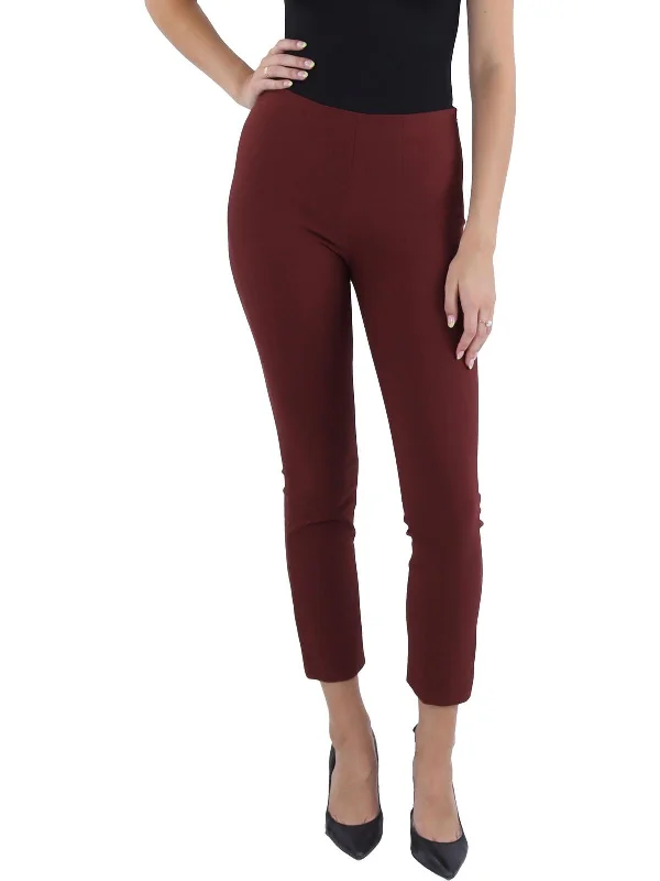 slim-fit pink pants -Womens High Rise Stretch Leggings