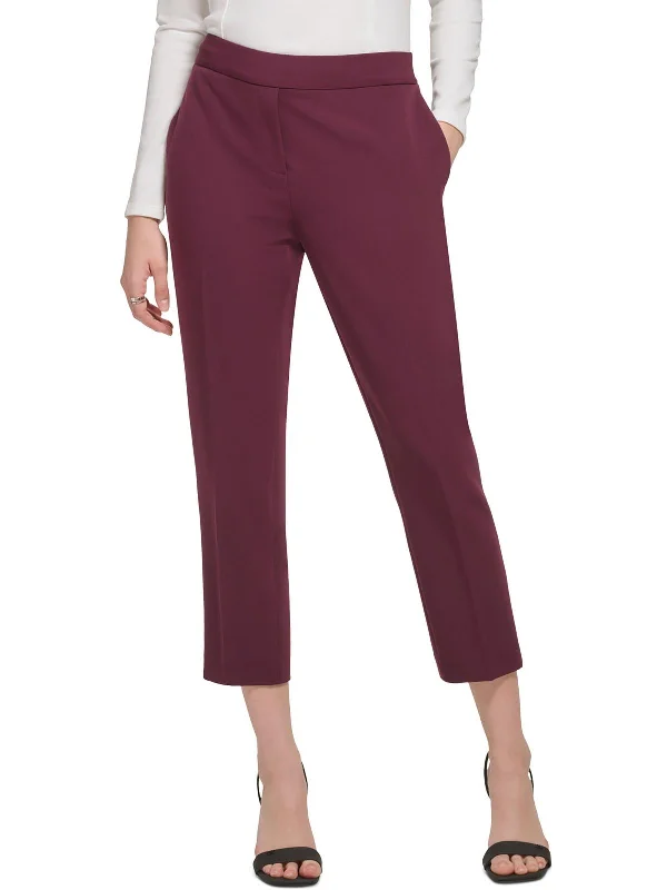 summer indigo pants -Womens Mid Rise Slim Skinny Pants